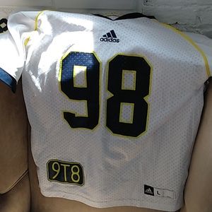 Michigan Wolverines #98 9T8 Adidas NCAA Jersey L Tom Harmon Honorary